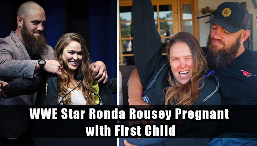 WWE star ronda rousey pregnant with first child