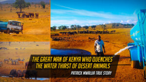 Patrick Mwalua, The story of quenching animal thirst in Kenya.