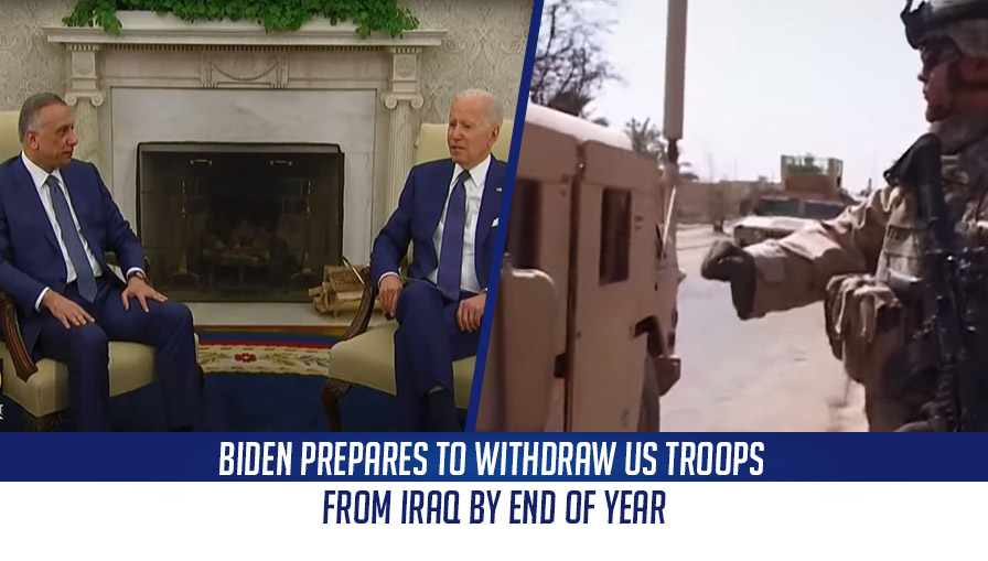 President Biden prepares to withdraw US troops from Iraq by end of year
