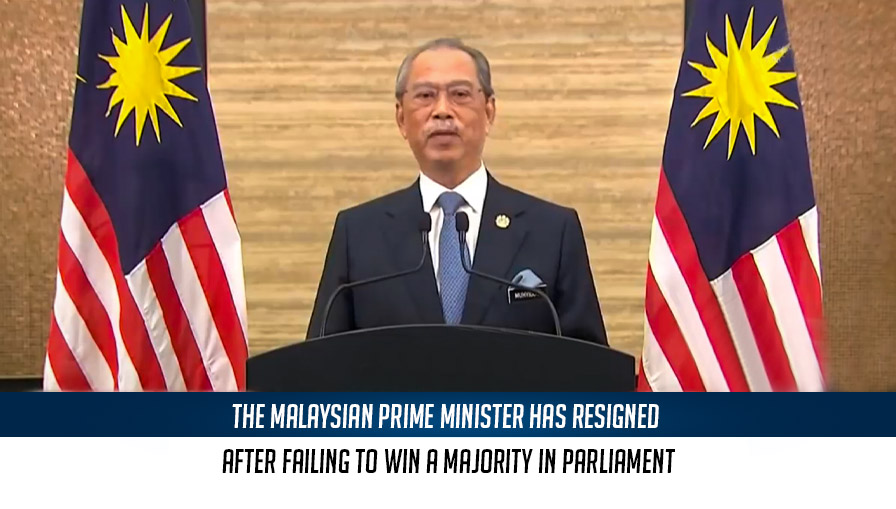The Malaysian prime minister has resigned after failing to win a majority in parliament