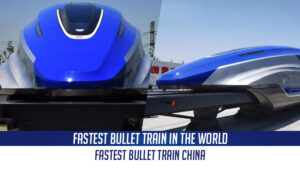 The fastest bullet train in the world is from China