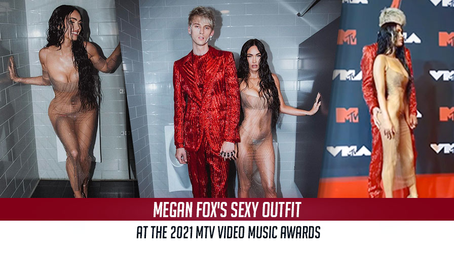 Megan Fox's Sexy outfit at the 2021 MTV Video Music Awards