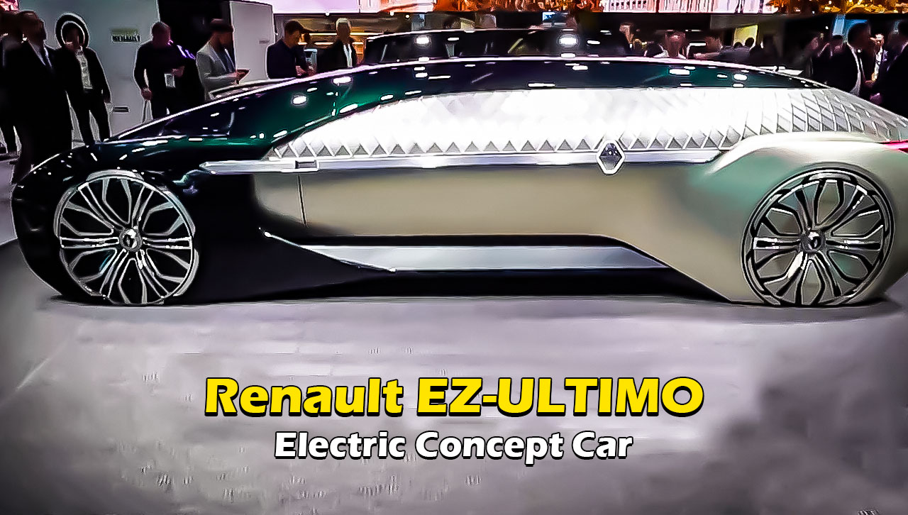 Renault EZ-ULTIMO Electric Concept Car