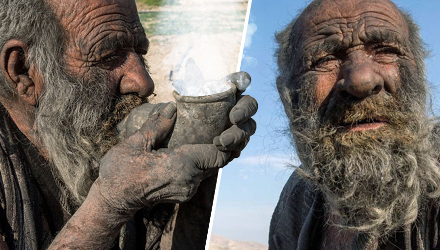 'World's Dirtiest Man' Amou Haji dies after first wash after 50 years